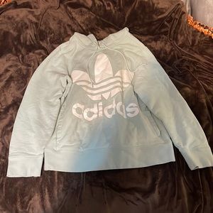blue adidas hoodie